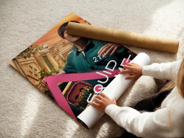 Постер Гра в кальмара, Squid Game, серіал, A1 90×60 см (id4823) - зображення 3