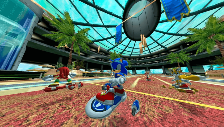 Игра Microsoft Xbox 360 Sonic Free Riders Kinect Английская Версия Б/У - изображение 3