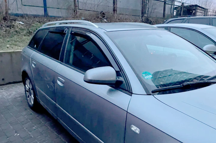 Ветровики (Avant, 4 шт, HIC) для Ауди A4 B6 2000-2004 гг - изображение 4