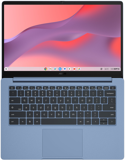 Ноутбук 14" ASUS Chromebook CX1405CKA Intel Celeron N4500 RAM 8GB eMMC 128GB 12год батарея ChromeOS (UKR) (102485318) - зображення 4