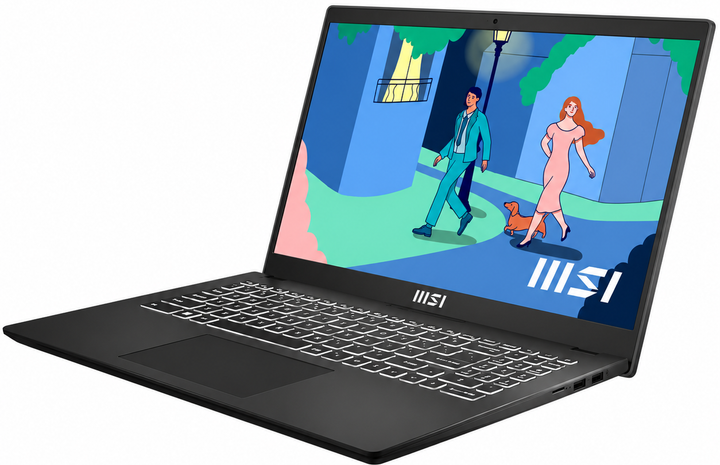 Ноутбук 15.6" MSI Modern 15 B12MO-869FR Intel Core i3-1215U RAM 16GB SSD 512GB Win11 (UKR) (102422712) - Б/У - изображение 4