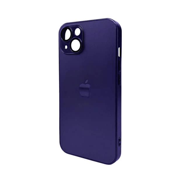 Чохол для смартфона AG Glass Matt Frame Color Logo for iPhone 12 Deep Purple - Фото 1 Чохол для смартфона AG Glass Matt Frame Color Logo for iPhone 12 Deep Purple - зображення 1