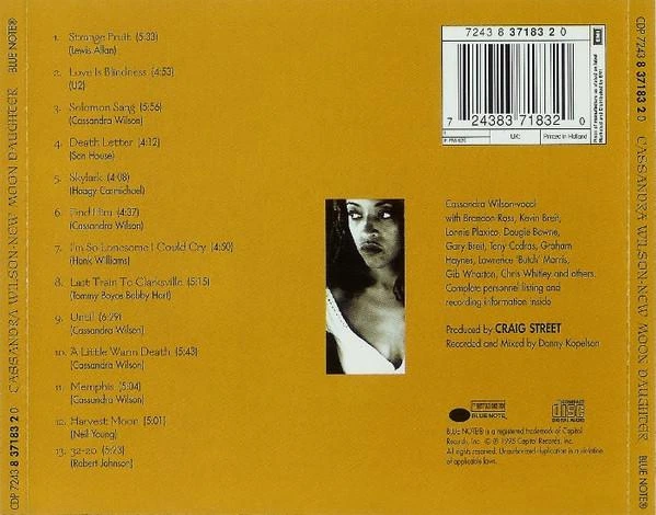 CASSANDRA WILSON – New Moon Daughter (CD) - Б/У - Фото 2 CASSANDRA WILSON – New Moon Daughter (CD) - Б/У - зображення 2