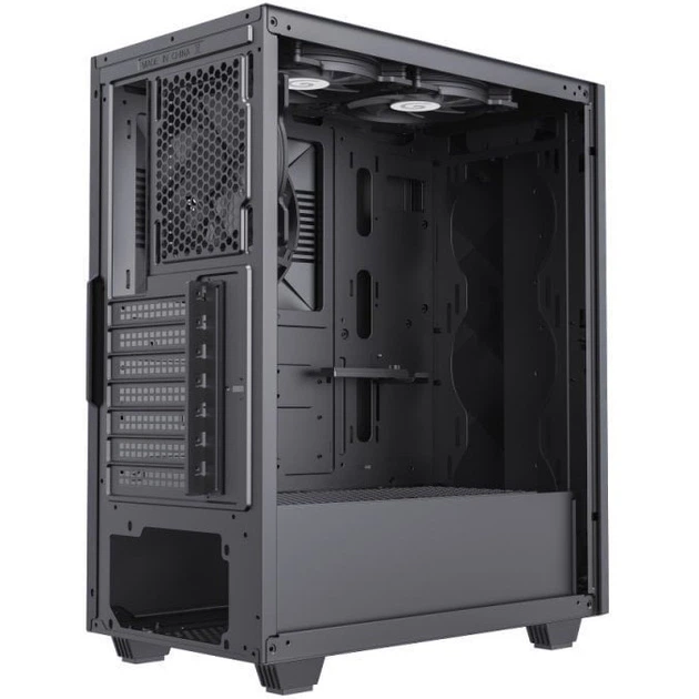 Корпус для ПК Gamemax Diamond CP Tempered Glass Black ATX без БЖ - изображение 9