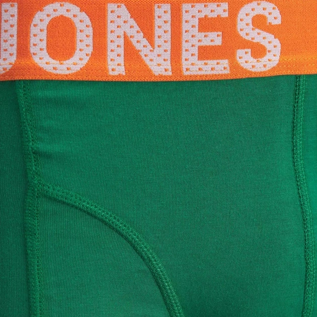 Набор трусов боксеров мужских хлопковых Jack & Jones 424266-99(Evergreen) XL 3 шт Разноцветный (5715829322039) - изображение 6
