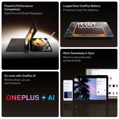 Планшет OnePlus Pad 4 13.2" 12/512GB Wi-Fi Sage Mist (OPP412512SM) - зображення 7