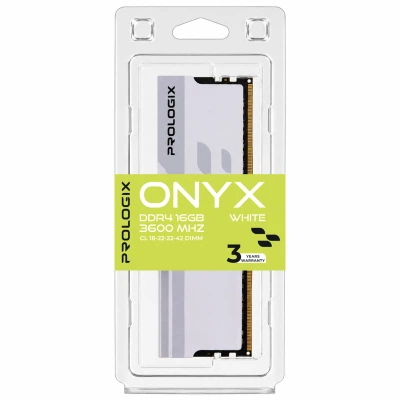 Модуль памяти для компьютера ddr4 16gb 3600 MHz Onyx White Prologix (pro16gb3600yw4) - Фото 4 Модуль памяти для компьютера ddr4 16gb 3600 MHz Onyx White Prologix (pro16gb3600yw4) - изображение 4