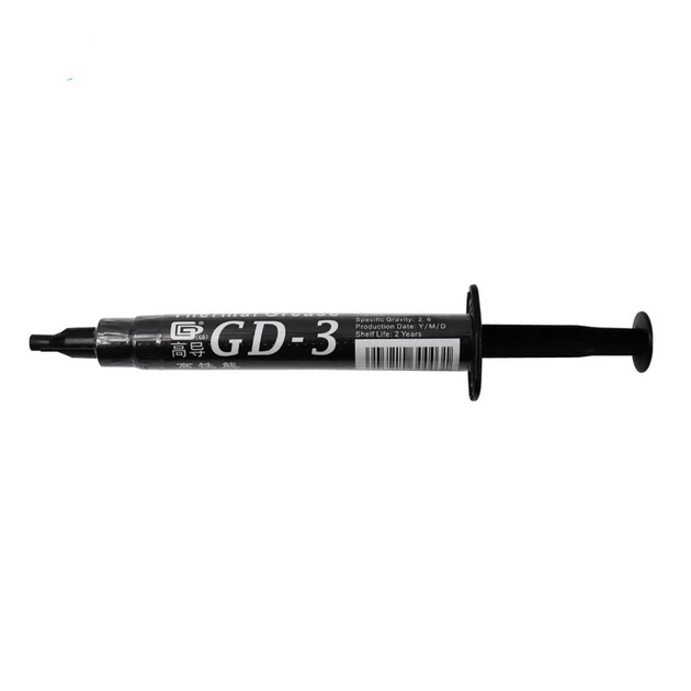 Термопаста GD-3 3 г, шприц — для ПК, ігрових консолей і радіаторів - зображення 8