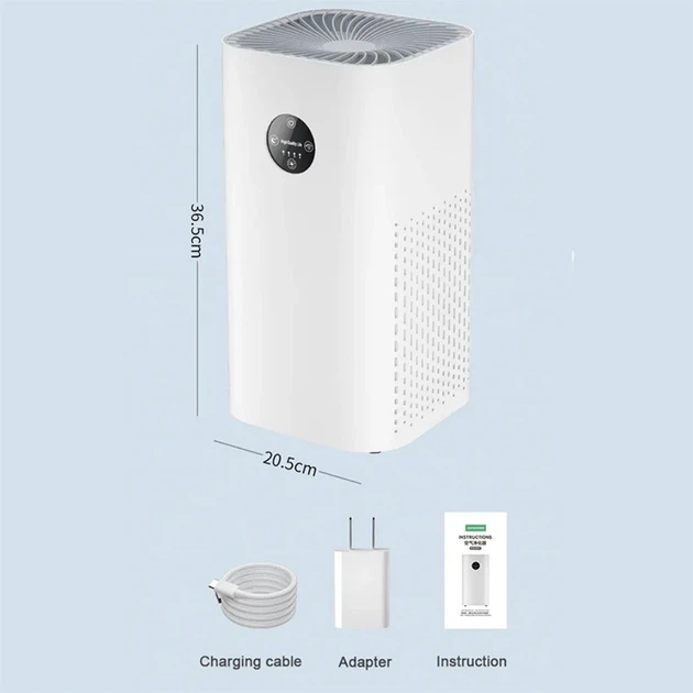 Topomax AirClean AP-2088 – компактний очізтітель повітря з HEPA-фільтром - зображення 5