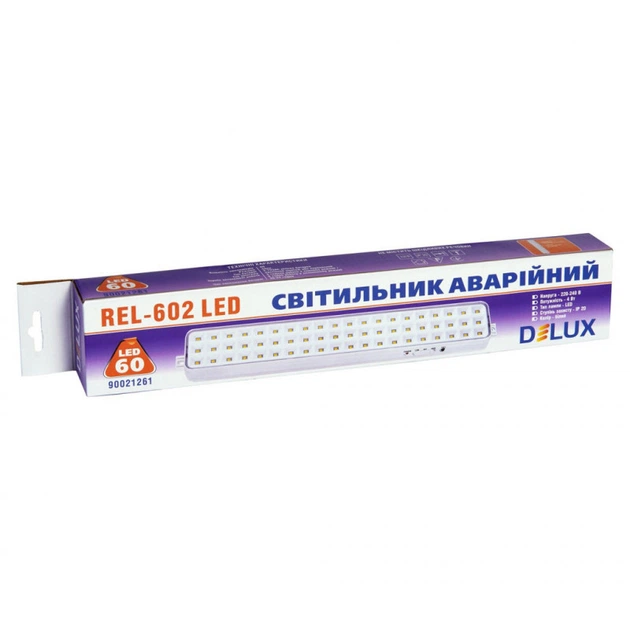 Светильник Delux REL-602 (3.7V2Ah) 60 LED 4W (90021261) - изображение 4