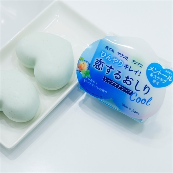 PELICAN Hip Care Scrub Soap Cool охлаждающее мыло-скраб для гладкости кожи ягодиц, 80 г - изображение 3
