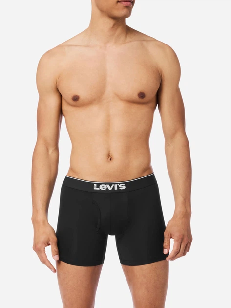 Набор трусов боксеров мужских Levi`s 318380260 S 5 шт Черный (1162685587) - Фото 2 Набор трусов боксеров мужских Levi`s 318380260 S 5 шт Черный (1162685587) - изображение 2