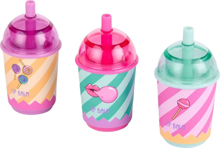 Zestaw balsamów do ust Create it! Cukierkowe w kubeczkach 3 szt. 884840 (8719668030633) - obraz 3