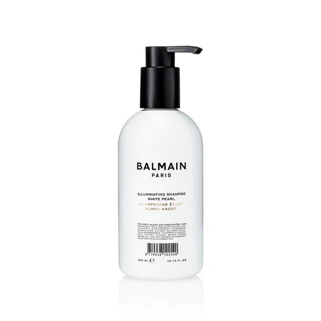 Освітлювальний шампунь для світлого волосся Balmain Hair Couture Illuminating Shampoo White Pearl 300 мл
