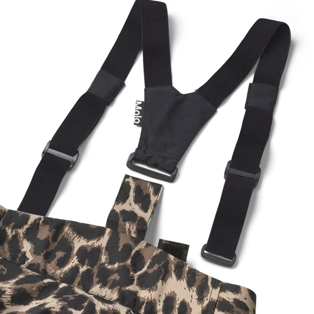 Термобрюки горнолыжные Molo Jump Pro Brushed Leo, цвет коричневый, размер 116 (263.5W26I103.9783) - изображение 6