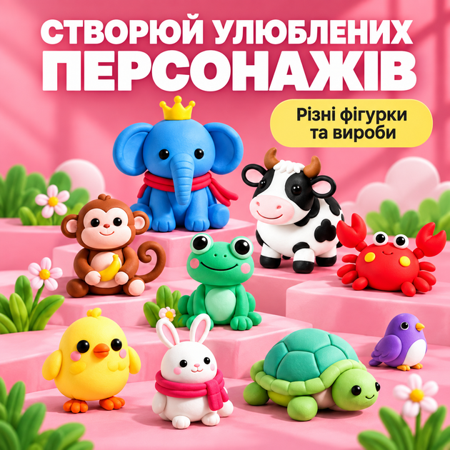 Глина для лепки самозастывающая детская набор для творчества и рукоделия воздушная самозатвердевающая масса для моделирования мягкая глина воздушный пластелин 12 цветов Kayfovo Animal 12 - Фото 5 Глина для лепки самозастывающая детская набор для творчества и рукоделия воздушная самозатвердевающая масса для моделирования мягкая глина воздушный пластелин 12 цветов Kayfovo Animal 12 - изображение 5