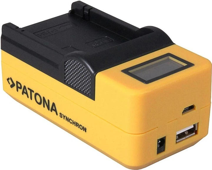 Зарядний пристрій PATONA Synchron f. для Canon NB6L NB-6L Samsung (4055655137782) - зображення 2