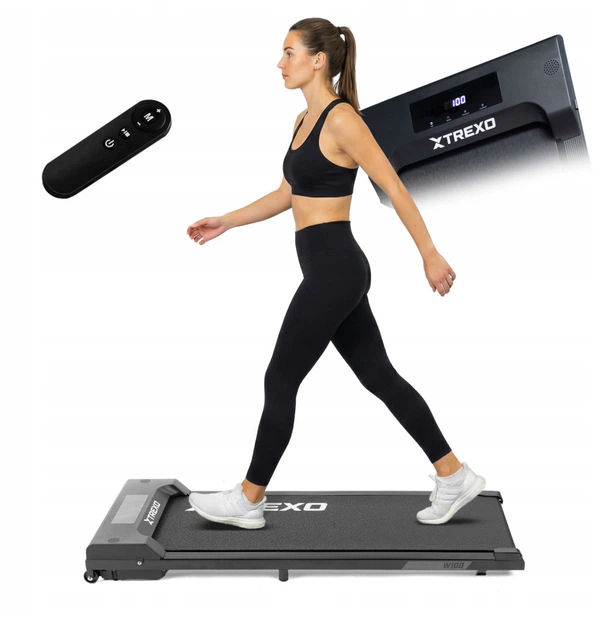 Електрична бігова доріжка XTREXO Walking Pad W100 до 100 кг - Фото 2 Електрична бігова доріжка XTREXO Walking Pad W100 до 100 кг - зображення 2