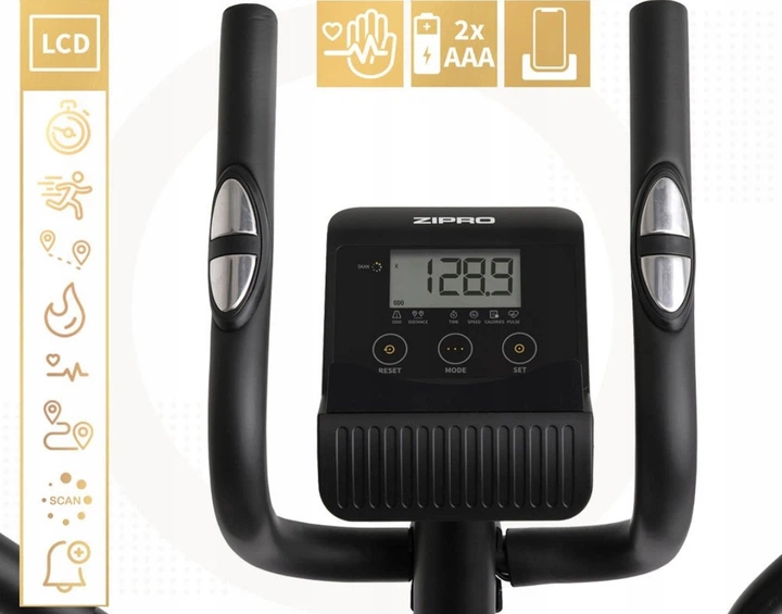 Магнитный орбитрек с держателем для бутылки ZIPRO Burn Gold до 120 кг - изображение 9