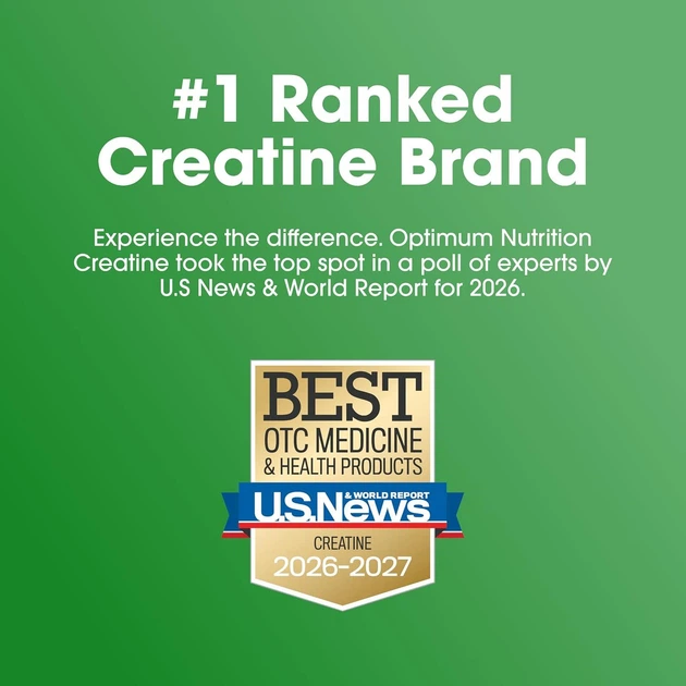 Креатин Optimum Nutrition Creatine Monohydrate Micronized Unflavored 1000 г без смаку (USA) креатин моногідрат мікронізований - зображення 9