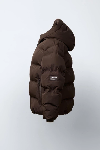 Зимняя куртка для мальчика Zara 128 размер коричневая 5644758700 - Фото 3 Зимняя куртка для мальчика Zara 128 размер коричневая 5644758700 - изображение 3