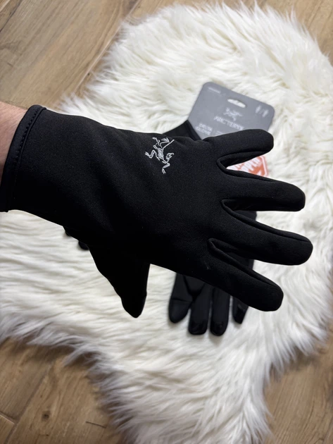 Зимние перчатки Arc'teryx (арктерикс) черного цвета ONE SIZE мужские - изображение 2