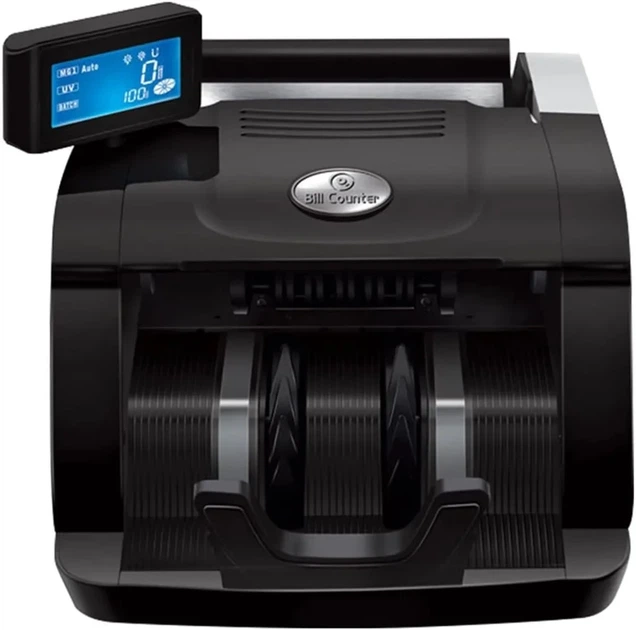 Счетчик банкнот Bill Counter GR-6200 с УФ-детекцией, фасовкой и 4 скоростями - Фото 3 Счетчик банкнот Bill Counter GR-6200 с УФ-детекцией, фасовкой и 4 скоростями - изображение 3