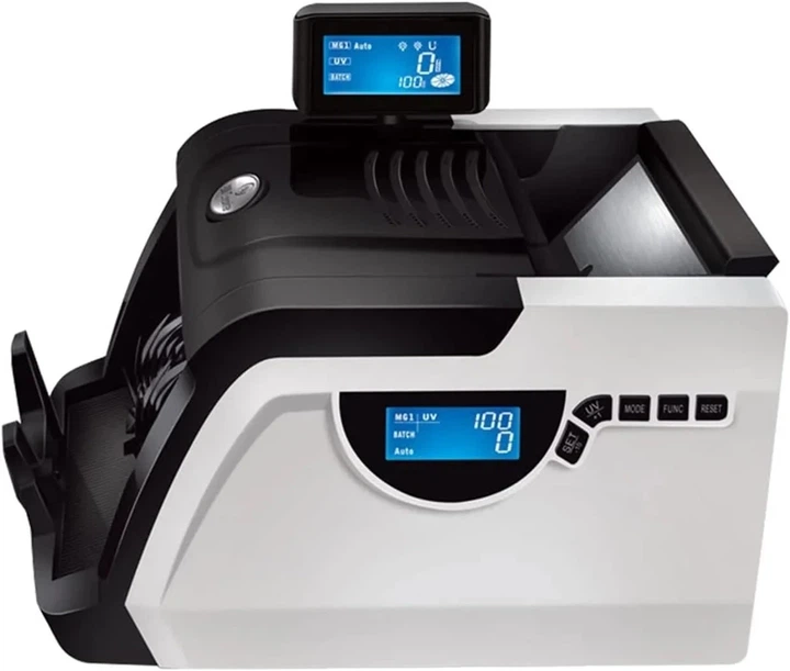 Счетчик банкнот Bill Counter GR-6200 с УФ-детекцией, фасовкой и 4 скоростями - Фото 4 Счетчик банкнот Bill Counter GR-6200 с УФ-детекцией, фасовкой и 4 скоростями - изображение 4