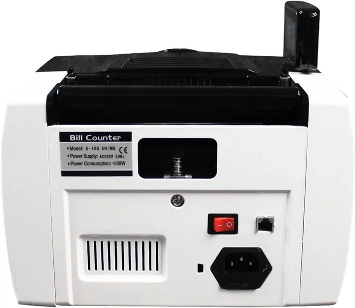 Счетчик банкнот Bill Counter GR-6200 с УФ-детекцией, фасовкой и 4 скоростями - Фото 5 Счетчик банкнот Bill Counter GR-6200 с УФ-детекцией, фасовкой и 4 скоростями - изображение 5