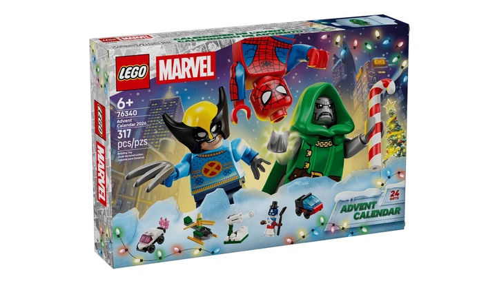 Конструктор Lego Marvel Адвент-Календар 2026 Super Heroes 76340 - зображення 2