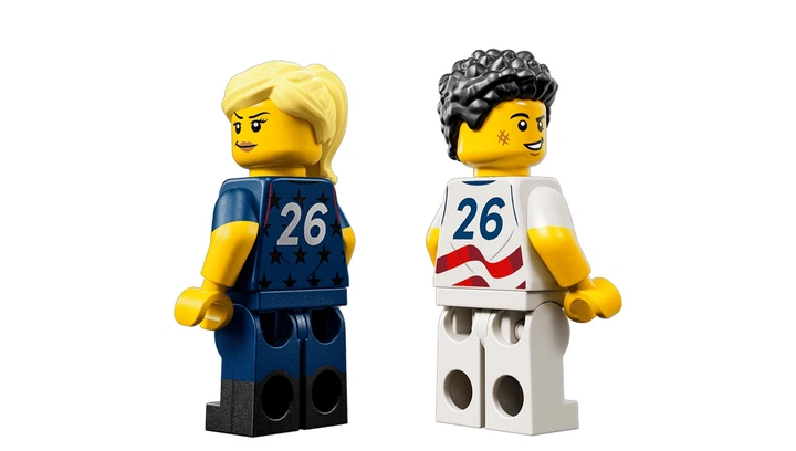 Конструктор Lego 2026 U.S. Soccer National Team Jersey Editions Sports 43033 - изображение 4