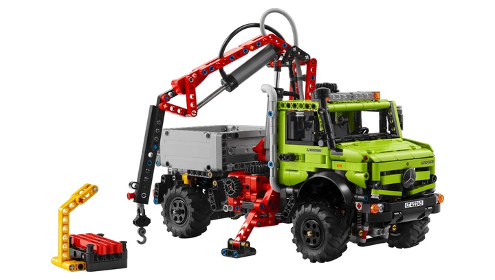 Конструктор Lego Mercedes-Benz Unimog U 5023 з Краном Technic 42242 - зображення 3