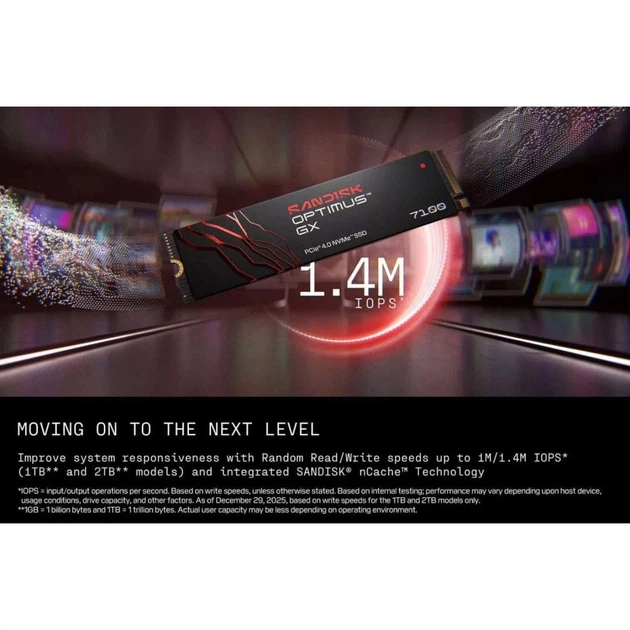 SSD накопитель SanDisk Optimus GX 7100 2 TB (SDSP71200TAN-000E0) [178834] - изображение 6