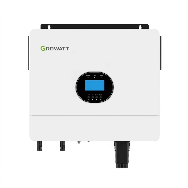 Комплект автономного енергопостачання Growatt SPF 6000 ES Plus 6 кВт + Pytes V5°α Plus H+ 5.12 кВт·год LiFePO4 - зображення 4