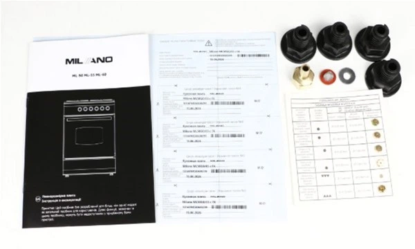 Плита газовая Milano ML50 G0 /03 GREY - изображение 10