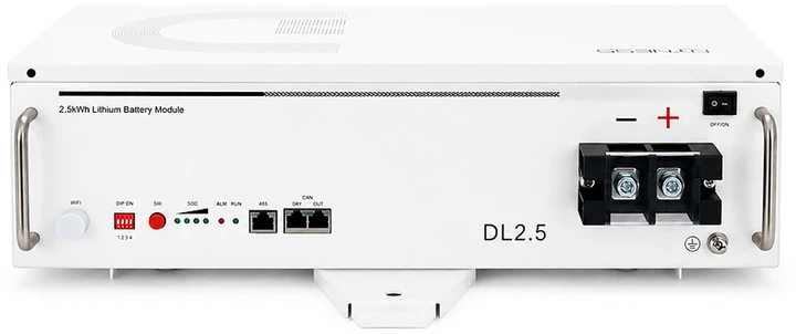 Аккумуляторная батарея Dyness LiFePO4 DL2.5 Литий-ионный 25.6V 100Аh (YT45904) - Фото 4 Аккумуляторная батарея Dyness LiFePO4 DL2.5 Литий-ионный 25.6V 100Аh (YT45904) - изображение 4
