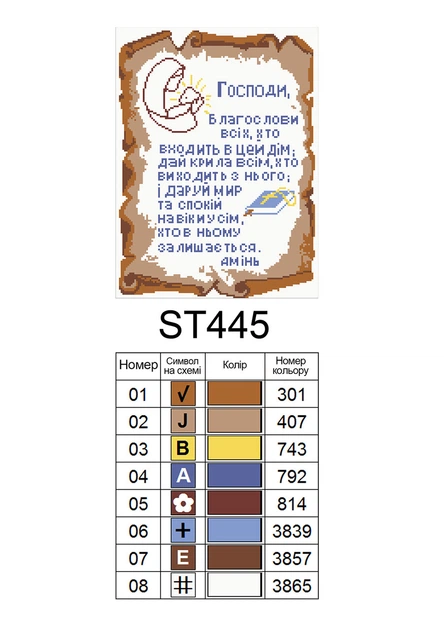 Алмазная мозаика ColorArt 30х40 Икона Оберег дома ST445 - изображение 6