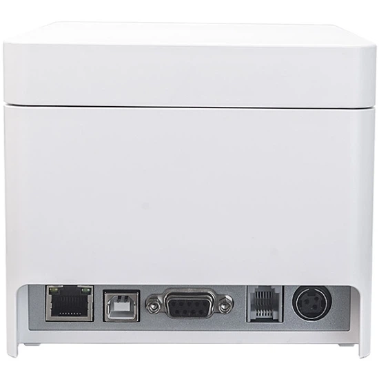 Принтер чеків Xprinter XP-Q810K термодрук 230мм/с стрічка 80мм USB WiFi авторізак білий(TDB_E0A6D5F1AD88) - зображення 5