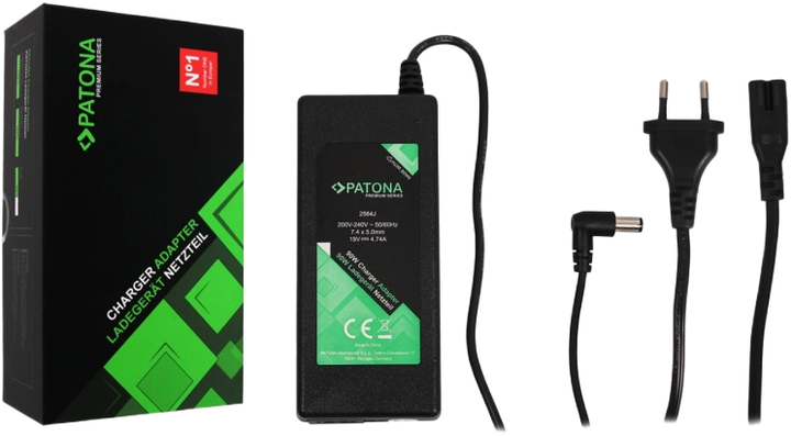 Zasilacz ładowarka do laptopa PATONA Premium 90W do HP Compaq TC4400 NC6310 NC6320 (4055655207140) - obraz 3