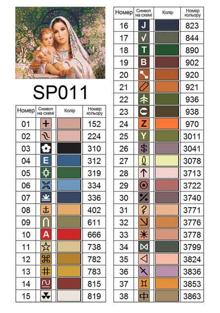 Набор для алмазной мозаики на подрамнике ColorArt 40х50 Дива Мария с Иисусом SPP011 + Подрок лак для покрытия, полная выкладка, квадратные алмазики, набор для творчества и рукоделия - изображение 6