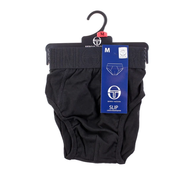 Трусы Sergio Tacchini хлопок S черный - Фото 2 Трусы Sergio Tacchini хлопок S черный - изображение 2
