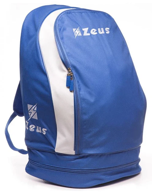 Рюкзак Zeus нейлон 33x30x52 см синій білий чоловічий - зображення 2