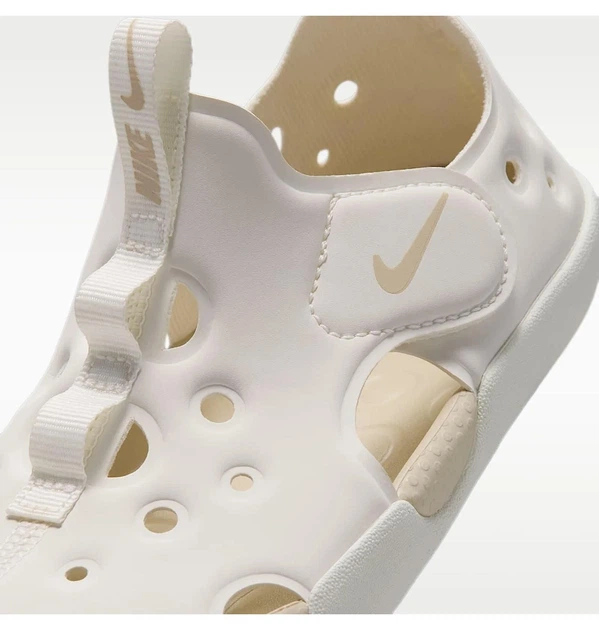 Тапочки детские Nike Sunray Protect 4 Little Kids Sandals White 28 Белый HF6277-101 - Фото 7 Тапочки детские Nike Sunray Protect 4 Little Kids Sandals White 28 Белый HF6277-101 - изображение 7