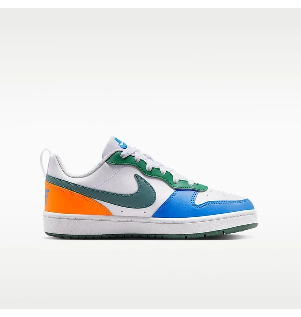 Кроссовки детские Nike Court Borough Low Recraft White/Turquoise 36 DV5456-140 - Фото 3 Кроссовки детские Nike Court Borough Low Recraft White/Turquoise 36 DV5456-140 - изображение 3