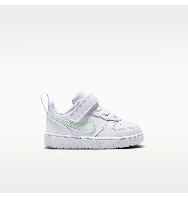 Кроссовки детские Nike Court Borough Low Recraft White 22 Белый DV5458-138 - Фото 3 Кроссовки детские Nike Court Borough Low Recraft White 22 Белый DV5458-138 - изображение 3