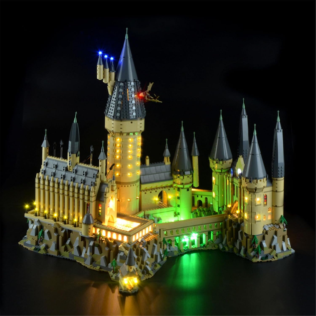 LED-підсвітка GEAMENT для LEGO Harry Potter Замок Гоґвортс 71043, комплект освітлення, КОНСТРУКТОР НЕ ВХОДИТЬ - Фото 4 LED-підсвітка GEAMENT для LEGO Harry Potter Замок Гоґвортс 71043, комплект освітлення, КОНСТРУКТОР НЕ ВХОДИТЬ - зображення 4