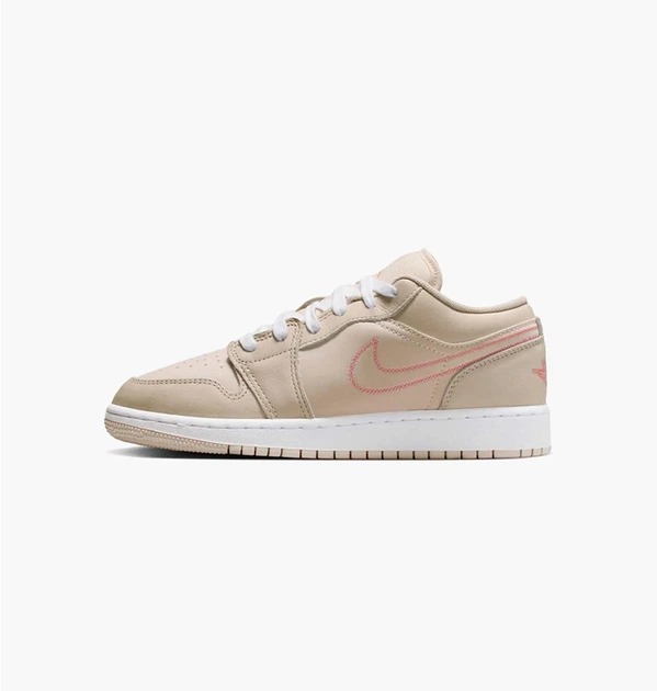 Кроссовки детские Jordan 1 Low Se Beige 38 Бежевый HQ2020-100 - Фото 1 Кроссовки детские Jordan 1 Low Se Beige 38 Бежевый HQ2020-100 - изображение 1