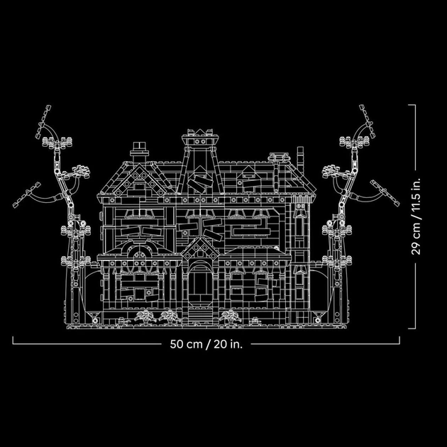 Конструктор LEGO Icons Очень странные дела: Дом Крила (11370) [179610] - изображение 12