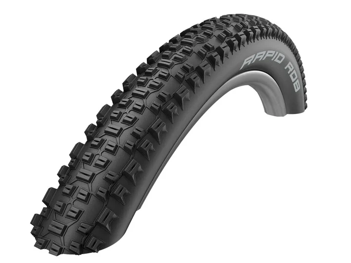 Покрышка 26x2.25 Schwalbe Rapid Rob K-Guard чёрная - Фото 1 Покрышка 26x2.25 Schwalbe Rapid Rob K-Guard чёрная - изображение 1