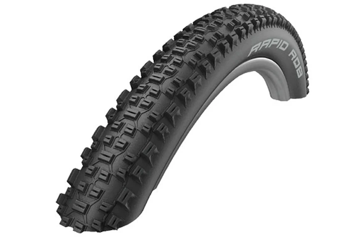 Покришка Schwalbe Rapid Rob 26x2.10 (54-559) Active K-Guard дротова чорна - Фото 1 Покришка Schwalbe Rapid Rob 26x2.10 (54-559) Active K-Guard дротова чорна - зображення 1
